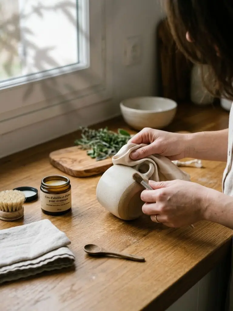 Charte Éthique - Atelier Terres Claires conseils entretien
