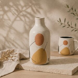 Vase - Collection Signature - Édition limitée - Terres Claires