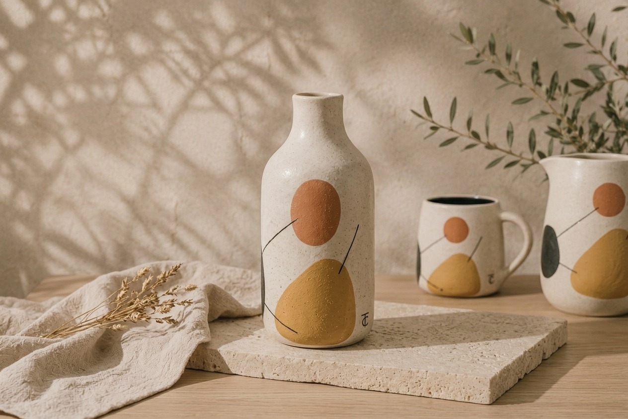Vase-Collection-Signtaure-Terres Claires Vase - Collection Signature - Édition limitée - Terres Claires