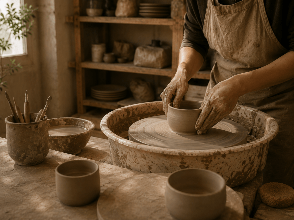 Notre Atelier Découvrez le processus de fabrication de notre Atelier Terres Claires
